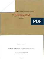 Piankoff Rambova Mythological Papyri Livret PDF