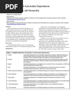 The Ten Myths of Automobile Dependence Peter Newman & Jeff Kenworthy