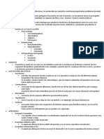 Resumen - Generalidades Parasitologia