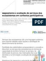 Mapeamento e Avaliação de Serviços Dos Ecossistemas em Contextos Participativos