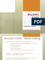 Walking Tours: Generose D Tecson
