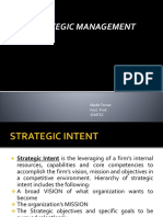 Strategic Management: Mudit Tomar Asst. Prof. Jemtec