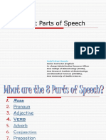 The Eight Parts of Speech - Final PP 1