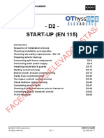 D2 - START-UP (EN 115) : Face/Groups/Elevadoristas