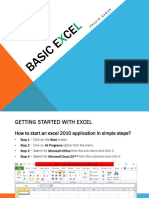 Getting Started with Excel Basics