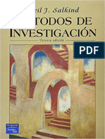 Metodología de La Investigción - Salkind Indice
