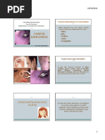 Corpos Estranhos e Choque Elétrico