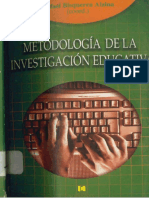 Metodologia de La Investigacion Educativa Bisquerra PDF