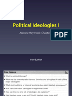 1.) ODLICNO Heywood Chapter 3-Political Ideologies I