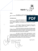 RESOL-1568-12 Marco Normativo Regulatorio de La Educación Secundaria PDF