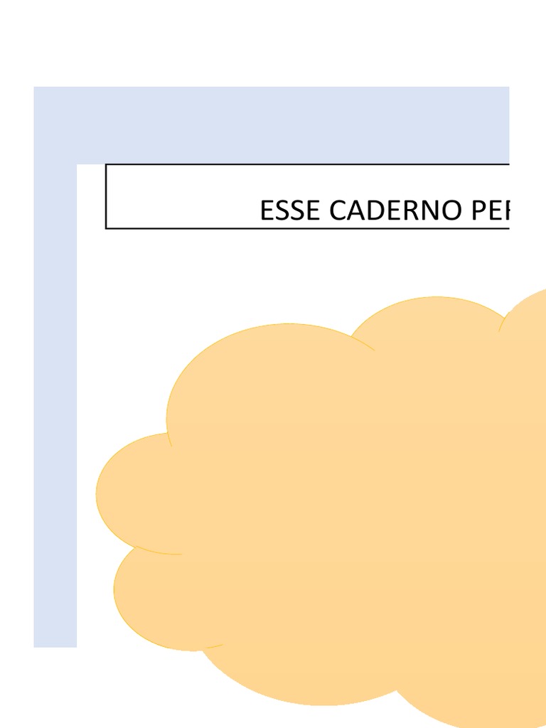 Esse Caderno Pertence A (O) | PDF