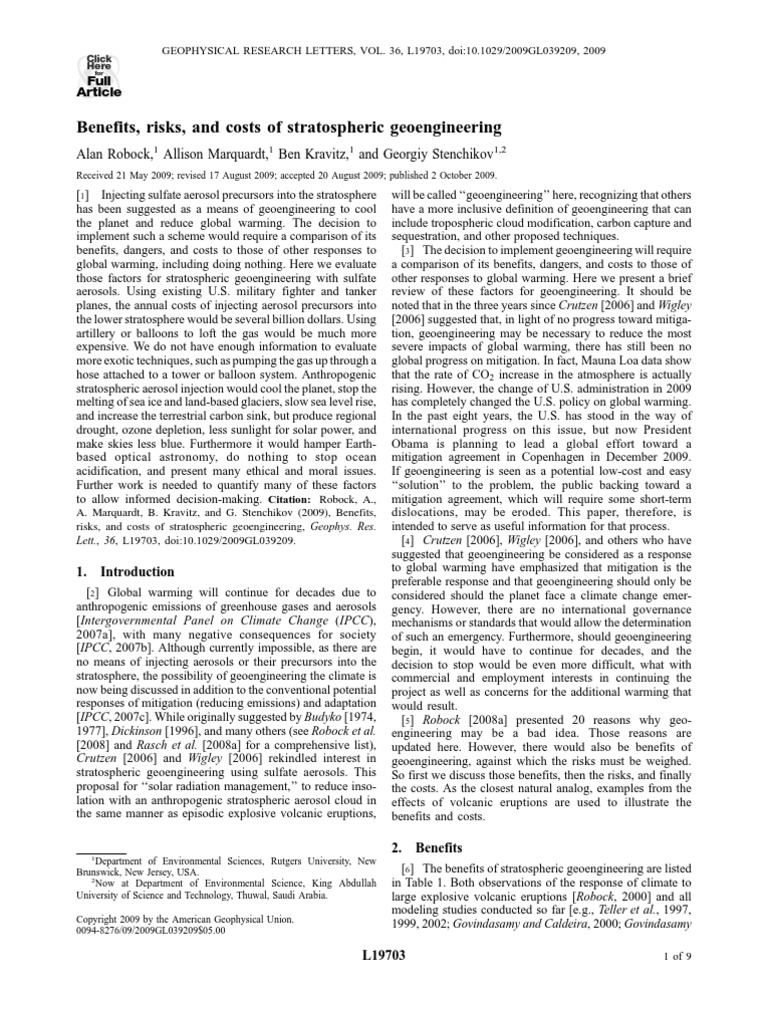 Geo Engineering Paper | PDF