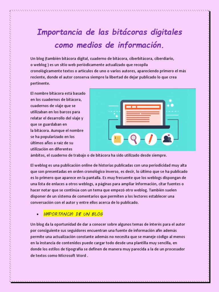 Blog Bitacora De Una Estudiante Virtual Operaciones