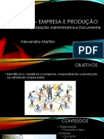 Empresa e Produção UFCD 0623