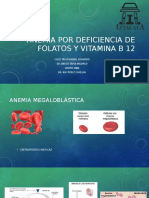 ANEMIA por deficiencia de folatos y vitamina B12.pptx