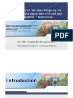 The Impact of Land Use Change on the Carbon Stocks Associated with Soil and Vegetation in South Korea