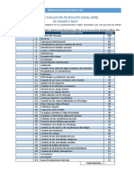 Escala de Evaluacin de Reajuste Social SRRS PDF