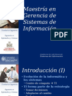 Maestría en Gerencia de Sistemas de Información