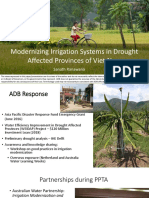 Modernizing Irrigation Systems Drought Affected Provinces Viet Nam Adb Response