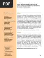 Níveis de Ansiedade e Depressão Em Graduandos Da Universidade Do Estado Do Rio de Janeiro (UERJ)