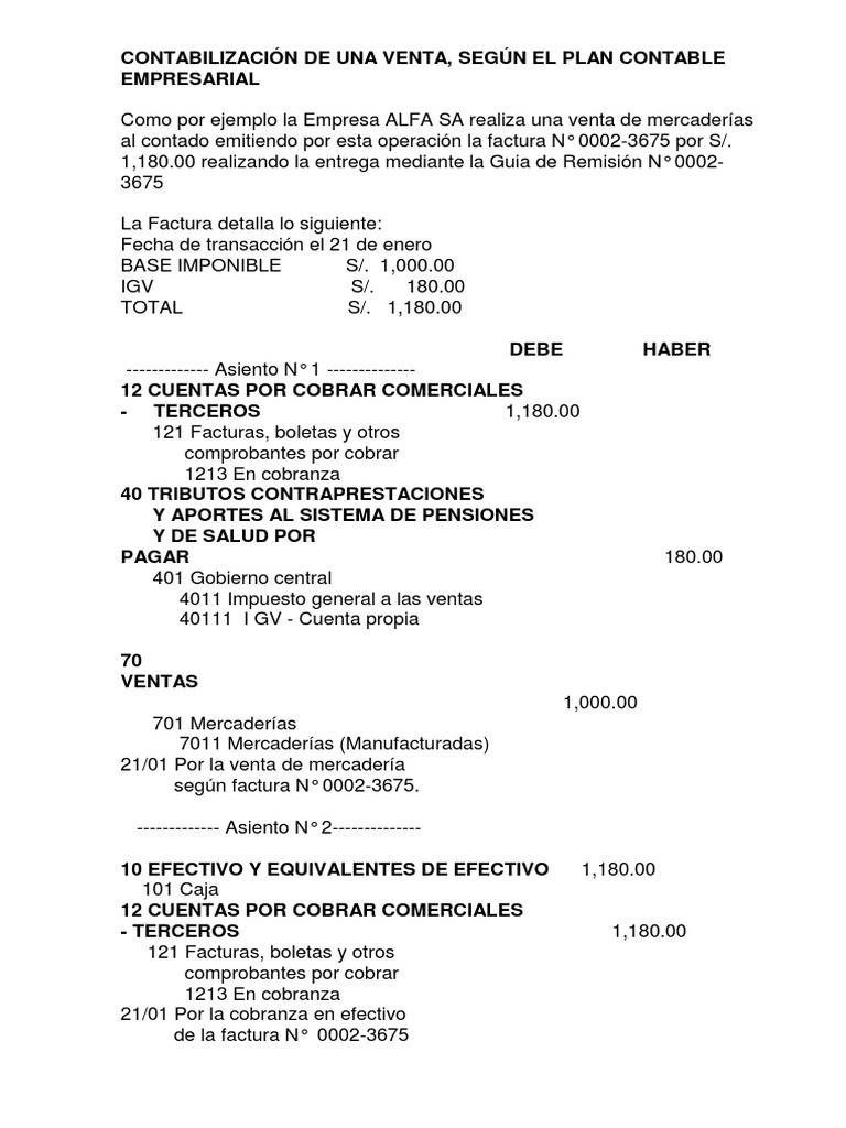 Asiento Contable de Combustible PDF Depreciación Contabilidad