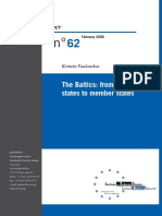 Occasional Paper: The Baltics: From Nation States To Member States