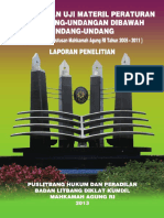 Kewenangan Uji Materil Peraturan Perundang-Undangan Dibawah Undang-Undang PDF