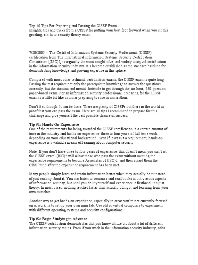 CISSP Deutsche Prüfungsfragen
