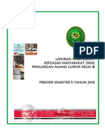 Laporan Hasil Survey Semester II 2018