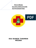 PEDOMAN PENGORGANISASIAN KEPERAWATAN RSU BUNDA THAMRIN