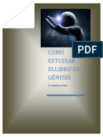 Coacutemo Estudiar El Libro de Genesis Esteban Bohr PDF