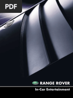 Range Rover L322 MY02 in Car Entertainment Handbook LRL0455ENG