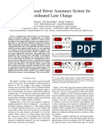 Smartphone Based Driver Assistance System For Coordinated Lane Change