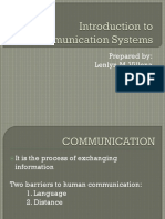 Introduction To Communication Systems