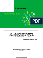 Data Dasar Puskesmas Sumsel 2016 PDF
