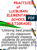 Lucbuban Best Practices