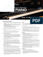 Convocatoria Concurso de Piano Impresion - PD