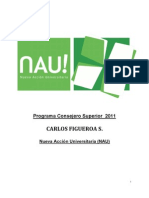 Programa NAU Consejero Superior FEUC 2011
