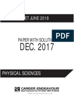 Paper With Solution Physical Sciences PDF