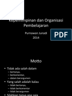 Sesi 1-Kepemimpinan Dan Organisasi Pembelajaran 2014 PDF