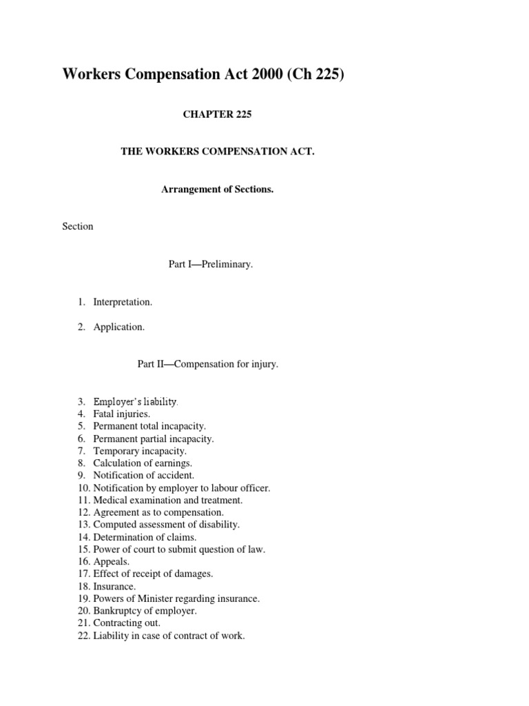 Workers' Compensation Guide | PDF | Damages | Bankruptcy