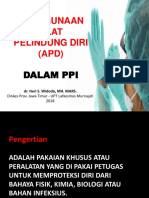 PP. Penggunaan APD