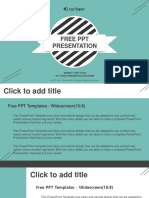 Ribbon Banner PowerPoint Templates Widescreen