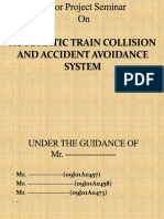 Automatic Train Collision and Accident Avoidance System