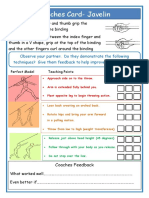 Javelin Task Card