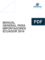 Manual de Importaciones Ecuador Reiarm