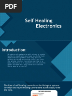 Self Healing Electronics