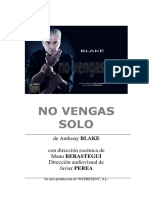 Dossier No Vengas Solo - Anthony Blake