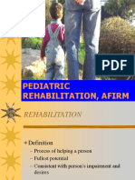 Pediatric Rehabilitation Fi