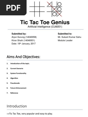 Tic Tac Toe